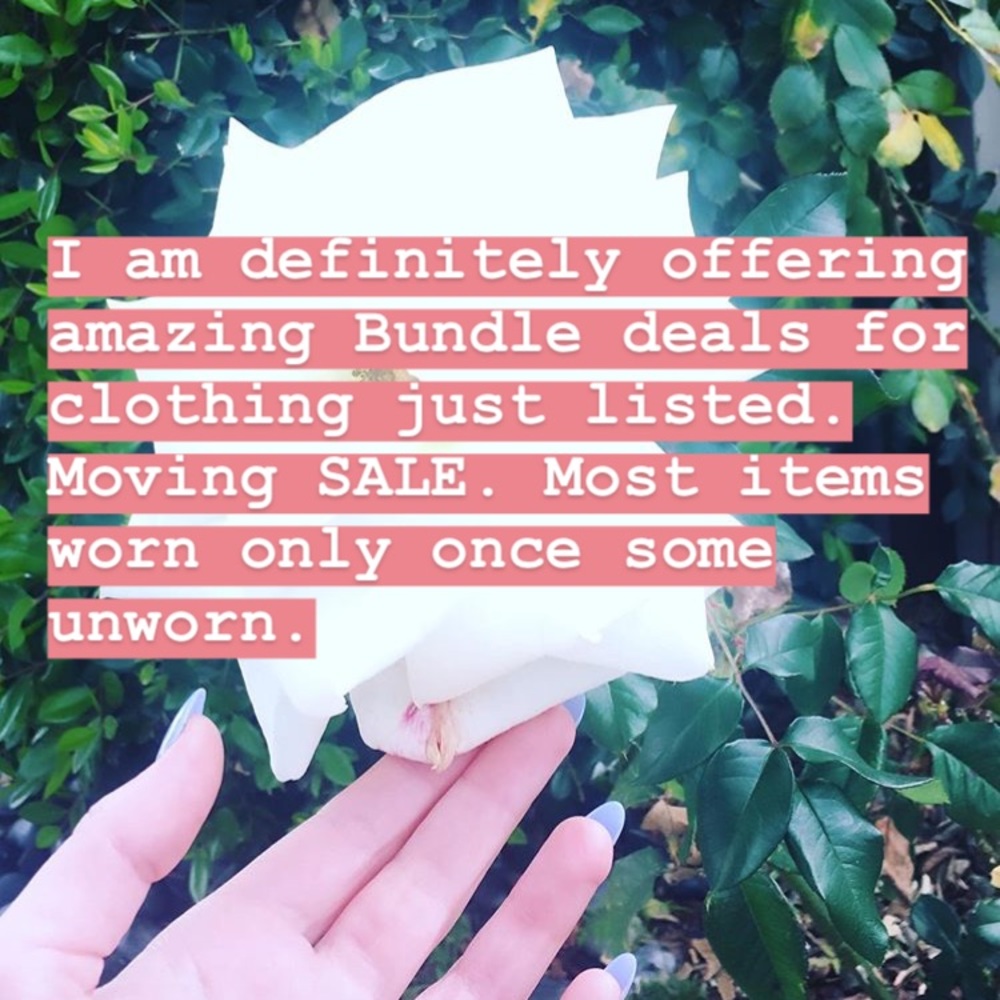 Moving SALE - last weeks